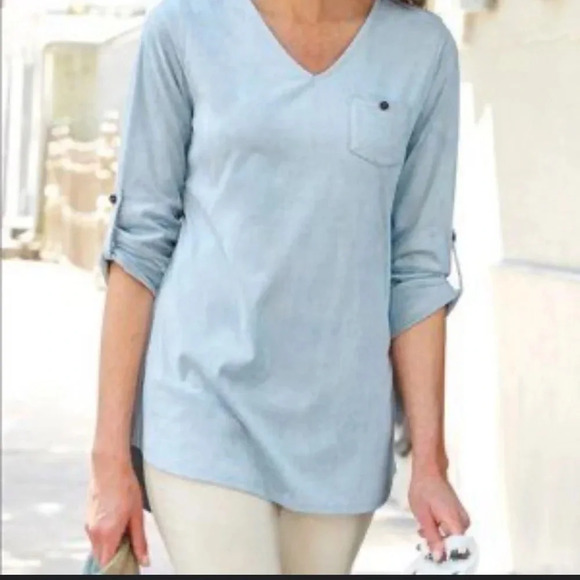 Soft Surroundings Maddox Extra Soft Tunic Small - Picture 1 of 3